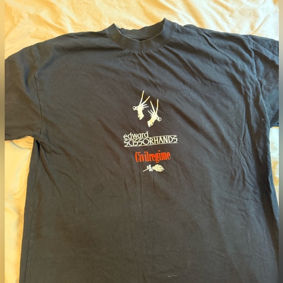 Darc Sport Other - Civil Regime-Edward Scissorhands Graphic T-Shirt - Black
